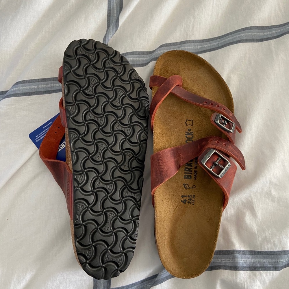 Birkenstock Mayari Earth Red
